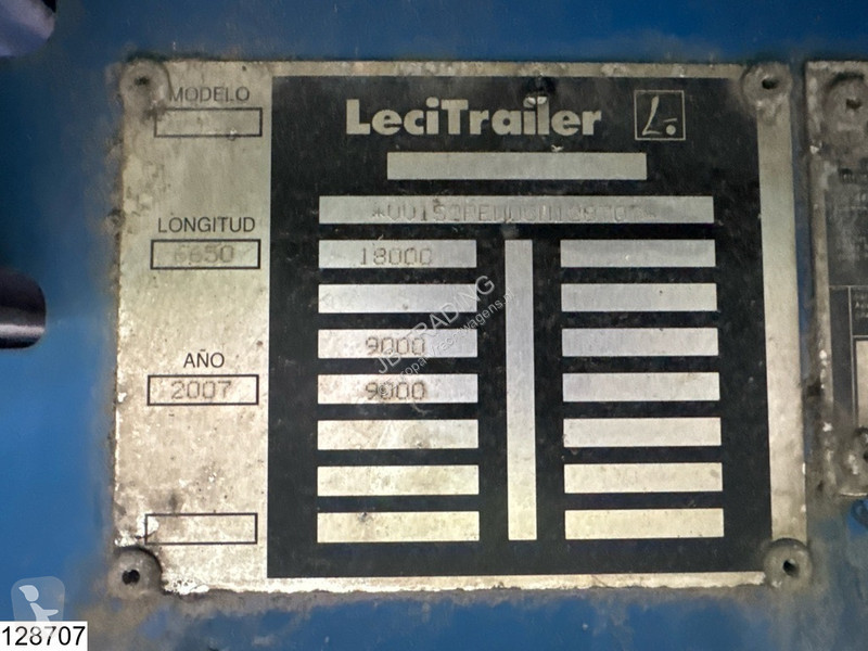 مقطورة Lecitrailer Autonoom