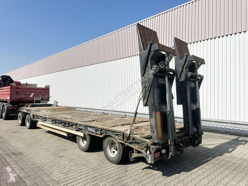 مقطورة  T 40 T 40, Verbr. auf 3m, hydr. Rampen