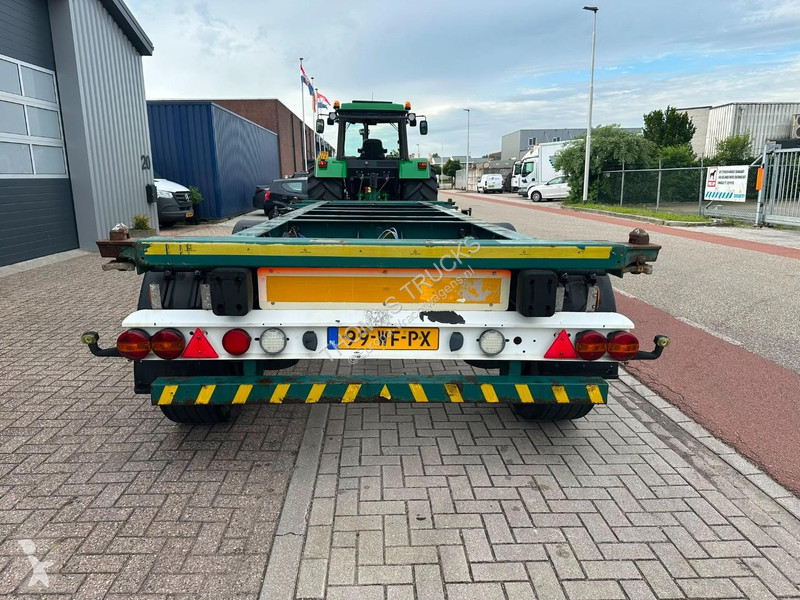 مقطورة Krone AD, 20 Ft Container, Lift-Axle,...