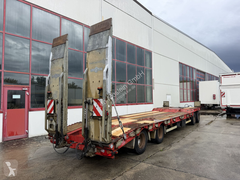 مقطورة Humbaur T4  4 Achs Tiefladeranhänger