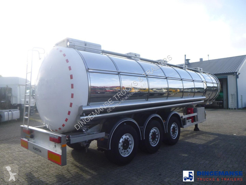 مقطورة Dijkstra Chemical tank inox L4BH 34 m3 /...