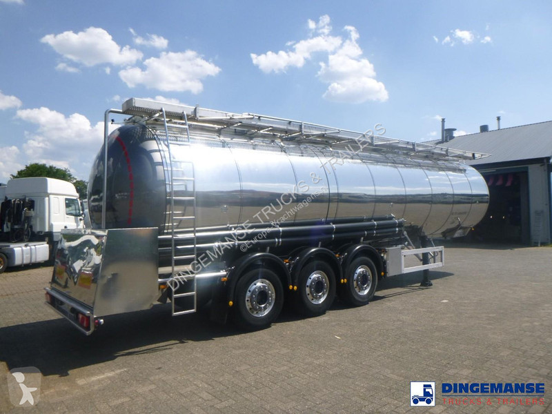 مقطورة Feldbinder Food tank inox 39 m3 / 3 comp