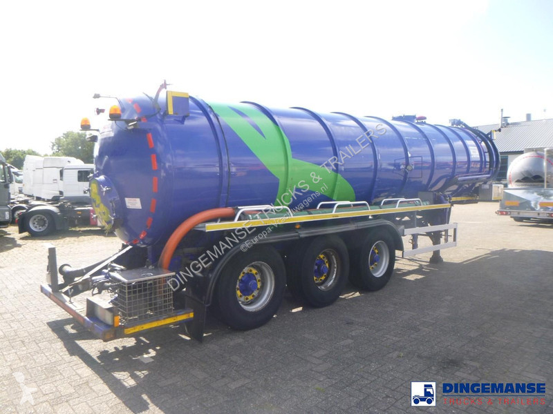 مقطورة  Vacuum tank inox 29.5 m3 / 1 comp