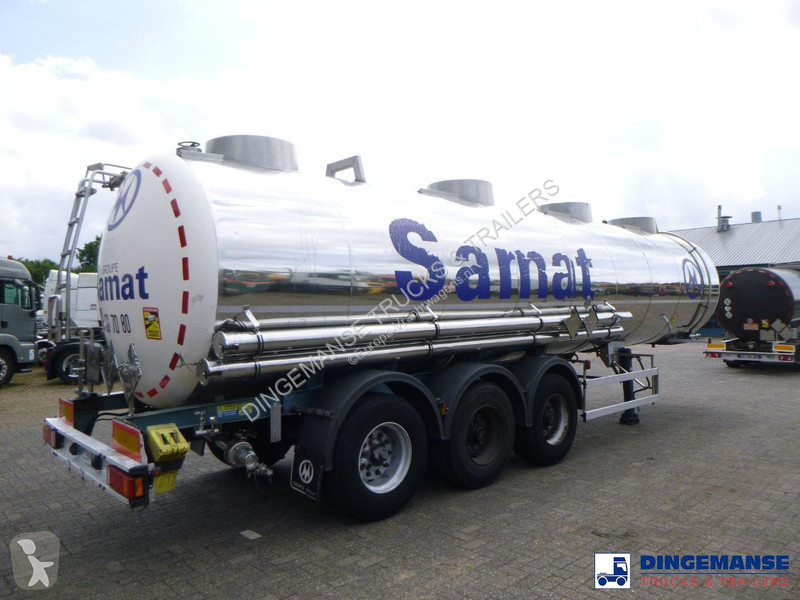 مقطورة Magyar Chemical tank inox L4BH 30 m3 / 1...