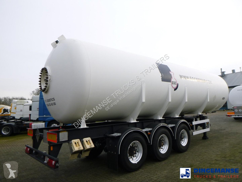 مقطورة Van Hool Butane gas tank steel 49 m3