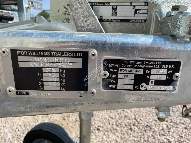 مقطورة Ifor Williams  LM125
