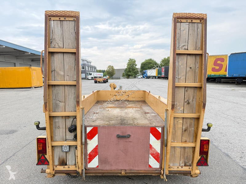 Rimorchio    1 Achs Tieflader 2m Rampen TÜV neu...