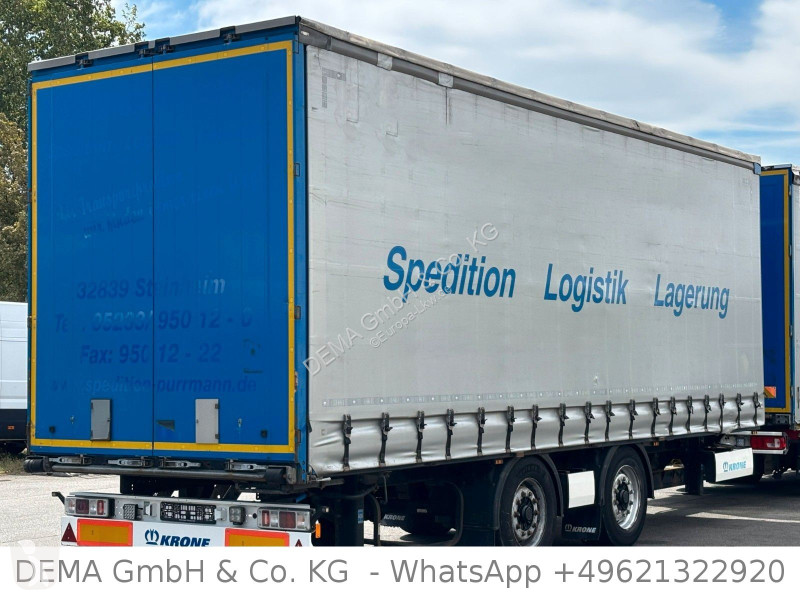 مقطورة Krone *Tandem*BPW-Achsen*TÜV*Edschaverdeck*