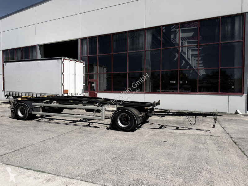 مقطورة Hüffermann HSA  2 Achs Schlitten-...