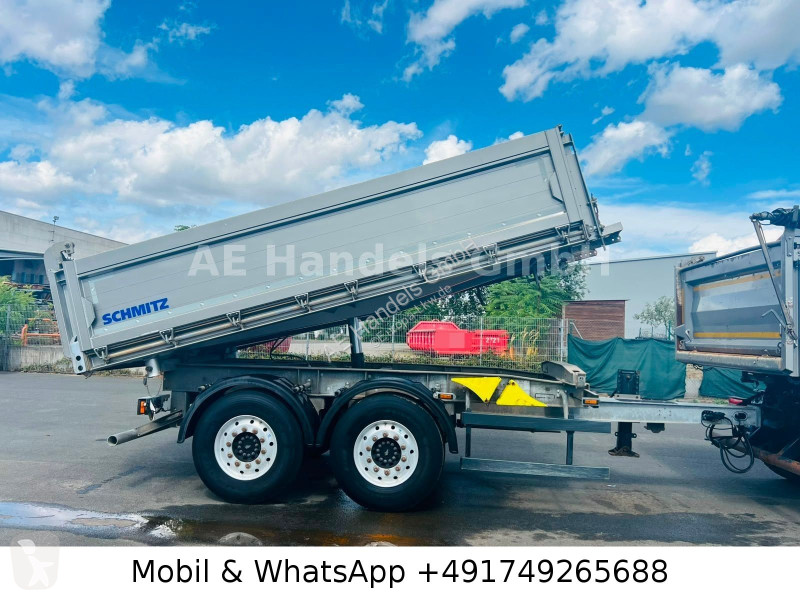 Aanhanger Schmitz Cargobull 18 Tandem Stahl...