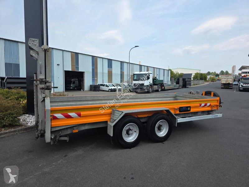 Remorque  Schmid MTT 890 Tieflader mit Rampen