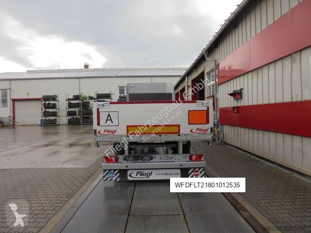 Remolque Fliegl TPS 180 Baustoff Plattformanhänger