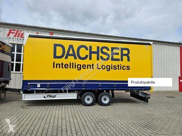 Remolque Fliegl Tandem-Plattform-Anhänger...