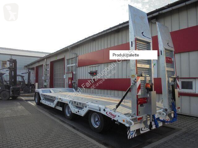 Remolque Fliegl Tiefladeanhänger DTS 300 mit...
