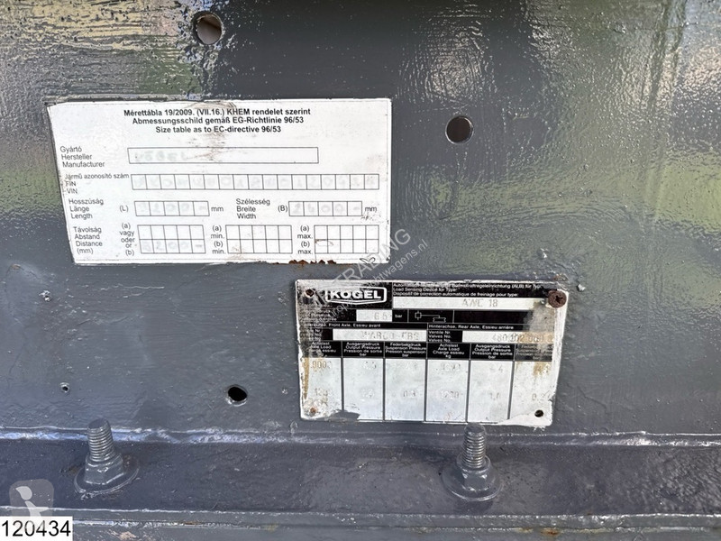 Прицеп Kögel autonoom 18070 Liter, ADR, GPL, LPG