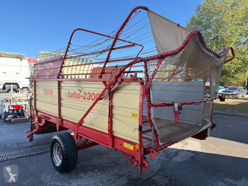 Krone   1 Achs Ladewagen Turbo2300...