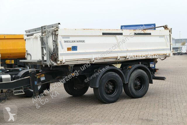 Meiller MZDA 18/23 M, Stahl, BPW, Luft, Tandem,...