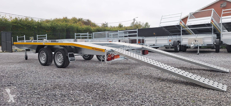 Flatbed car trailer trailer