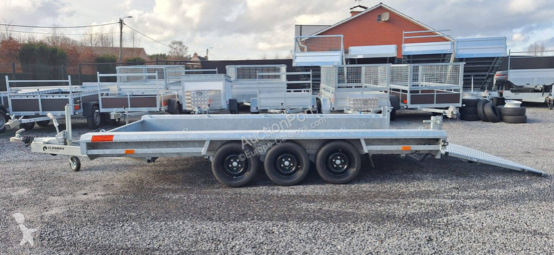 Vlemmix machinetransporter trailer