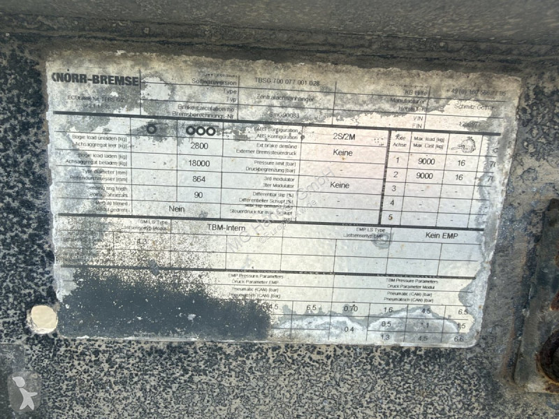 Remorque Schmitz Cargobull Gotha ZWF 18 MAXI