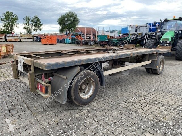 Reboque Schmidt FT 18/Z/5,4 Abrollanhänger FT...
