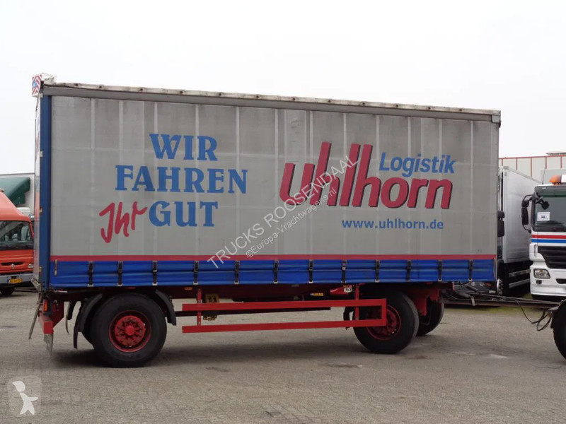 Reboque  AZP 18 + 2 AXLE + 1.16 vloer hoogte