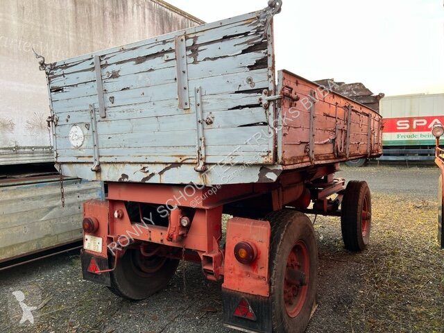 Remorque agricole  Gummiwagen...