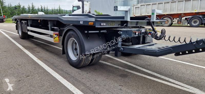 Remorque Lecitrailer PORTE CAISSONS 2 ESSIEUX...