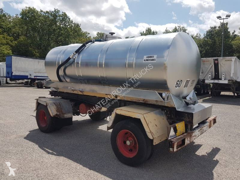 Remorque Fruehauf CITERNE INOX 4500 litres /...