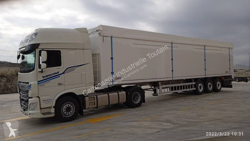 نصف مقطورة Ferruz Fond mouvant agri biomasse