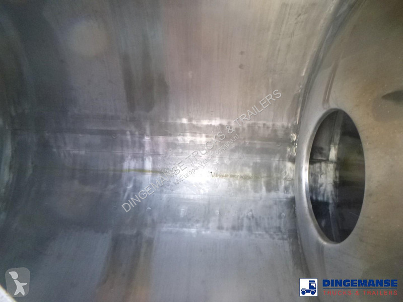 مقطورة Dijkstra Chemical tank inox L4BH 34 m3 /...