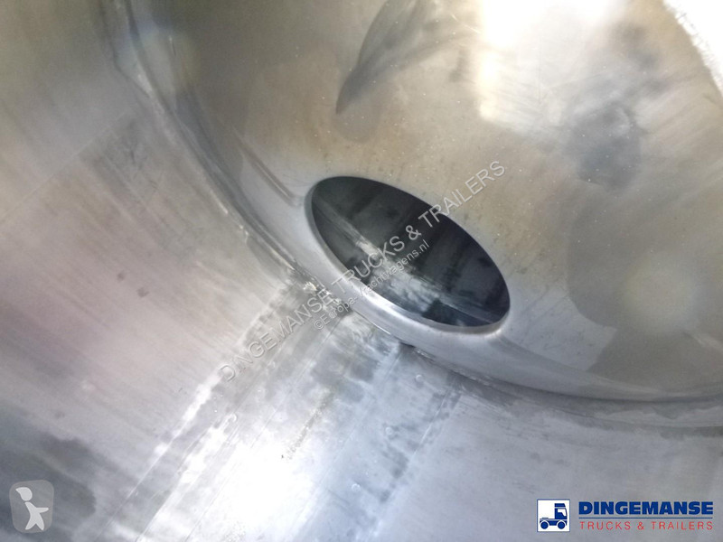 مقطورة Dijkstra Chemical tank inox L4BH 34 m3 /...