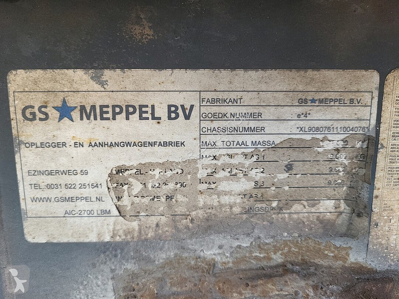 Прицеп GS Meppel AIC2700LBM