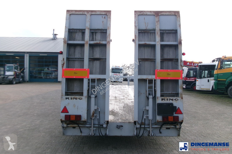 Reboque King 2-axle platform drawbar trailer...