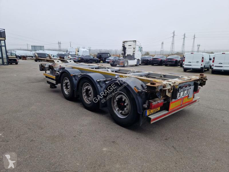 Semitrailer Lecitrailer  PORTE CONTENEURS MULTI...