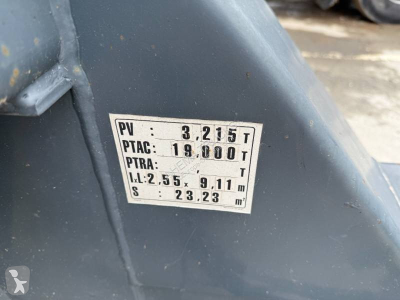 Släp Lecitrailer Remorque porte caisse 2 ess