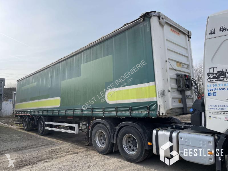 Semitrailer Fruehauf  Rideaux coulissants 3...