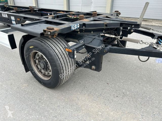 Släp Krone 2 Achswechselfahrgestell, Typ: MAXI...