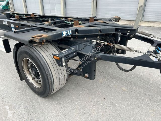 Släp Krone 2 Achswechselfahrgestell, Typ: MAXI...