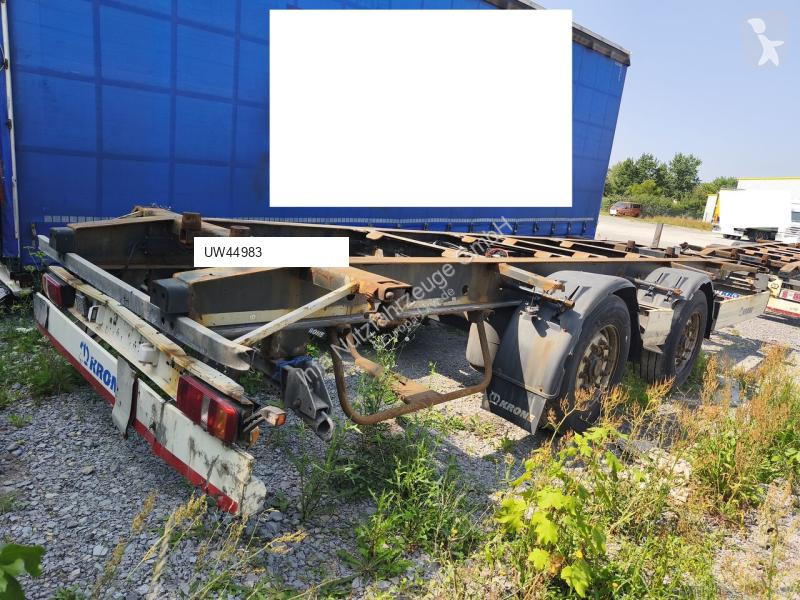 Reboque Krone Fahrgestell BDF ZZ 18XF0 DC07CLNF