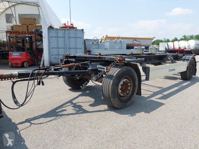 Reboque Krone AZ 18, Standard-Lafette...