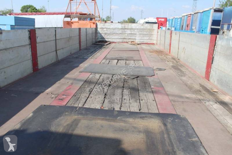 Släp Bartoletti rimorchio pianale con sponde usato