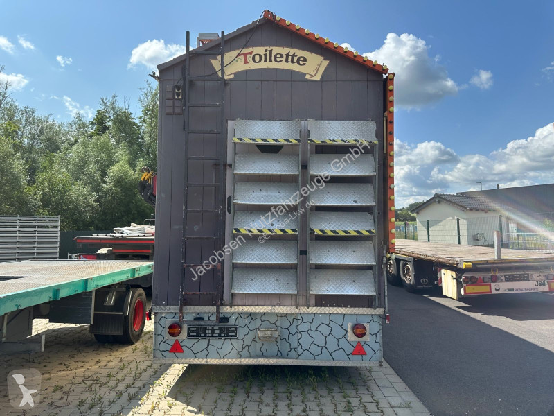 Pótkocsi  Soester Toilettenwagen 7xWC / Drehanlage