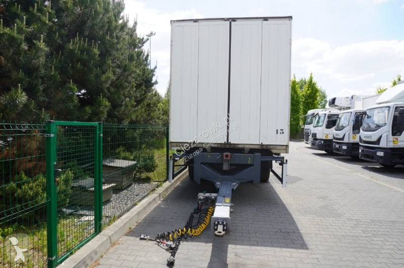 Remorque Fruehauf passthrough box trailer 18...
