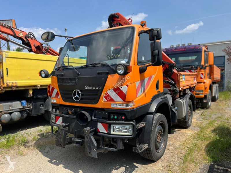 Remorque Mercedes Unimog U20 2-Achs...