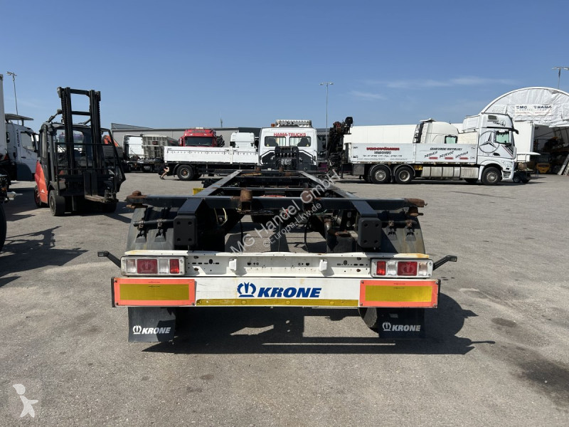 Reboque Krone AZ 18, Standard-Lafette BPW-Achsen,