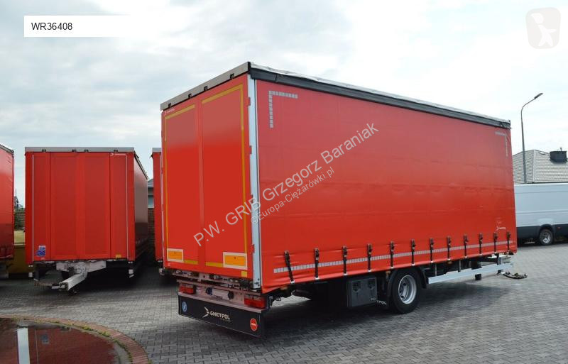 Reboque Gniotpol G4080 TRAILER CURTAIN TILT