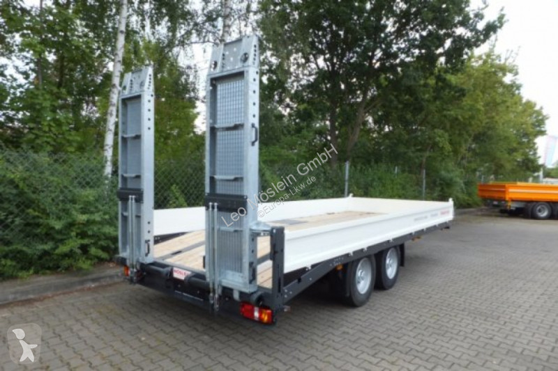 Reboque  TTT 11- 6,28 Weiß  Neuer Tandemtieflader