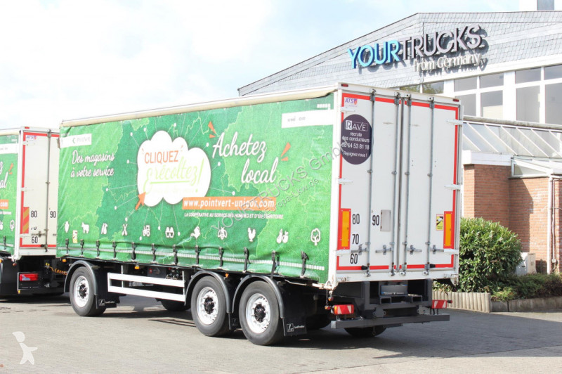 Släp  Lecitrailer  Drehkranz 3-Achser Liftachse...
