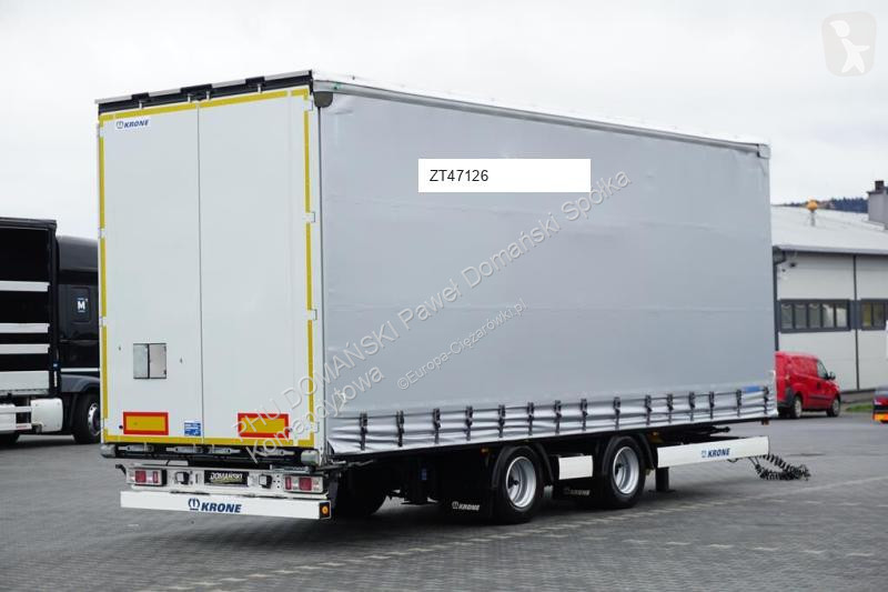 Släp Krone TANDEM / FIRANKA / 19 PALET / DŁ....